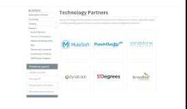 
							         Partners Tecnológicos - Liferay								  
							    