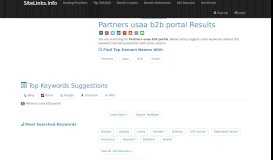 
							         Partners usaa b2b portal Results For Websites Listing - SiteLinks.Info								  
							    