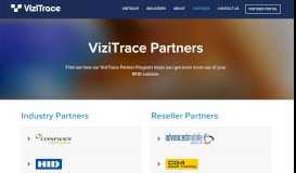 
							         Partners – ViziTrace								  
							    