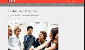 
							         Partnership Program - AIA								  
							    