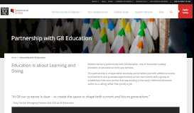 
							         Partnership with G8 Education | Swinburne Online								  
							    