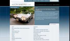
							         Parts Suppliers « Tags « Aston Martins.com								  
							    