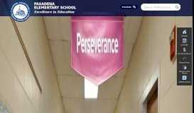 
							         Pasadena Elementary School / Homepage - Plainview-Old Bethpage ...								  
							    