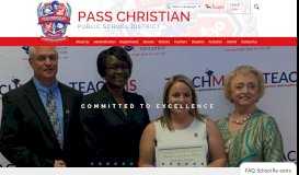 
							         Pass Christian Public School District								  
							    