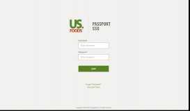 
							         Passport SSO - US Foods								  
							    