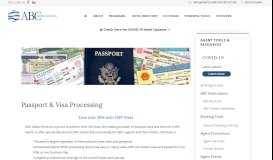 
							         Passport & Visa Processing - ABC Global Services								  
							    