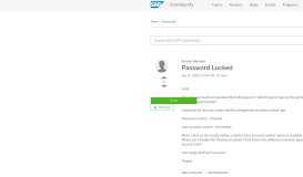 
							         Password Locked - SAP Q&A								  
							    