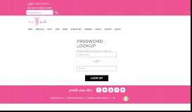 
							         Password Lookup - Pink Zebra								  
							    