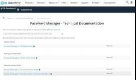 
							         Password Manager 5.7.1 - Administration Guide - One Identity Support								  
							    