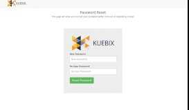 
							         Password Reset - Kuebix - Portal								  
							    
