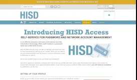
							         Password Reset / Password Reset - Houston ISD								  
							    