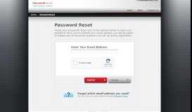 
							         Password Reset - Total Connect Comfort								  
							    