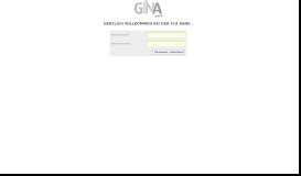 
							         Passwort vergessen - GINA Portal								  
							    