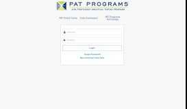 
							         PAT Portal - AIHA Proficiency Analytical Testing Programs								  
							    