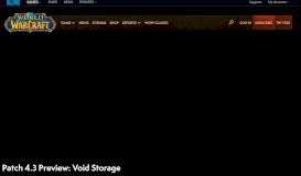
							         Patch 4.3 Preview: Void Storage - World of Warcraft								  
							    