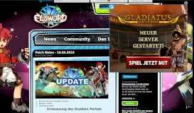 
							         Patch Notes - Elsword								  
							    