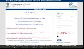 
							         Patent e-filing - Intellectual Property India								  
							    