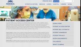 
							         Patient Access Center - Nacogdoches Memorial Hospital								  
							    