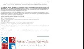 
							         Patient Access Network: assistance for copayments, underinsured ...								  
							    
