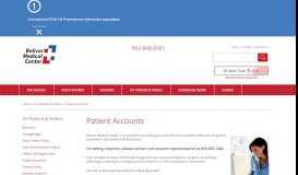 
							         Patient Accounts | Bolivar Medical Center								  
							    
