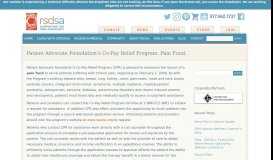 
							         Patient Advocate Foundation's Co-Pay Relief Program: Pain Fund ...								  
							    