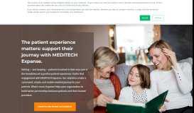 
							         Patient and Consumer Health Portal | MEDITECH								  
							    