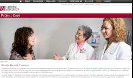 
							         Patient Care | National University of Health Sciences								  
							    