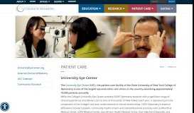 
							         Patient Care – SUNY College of Optometry								  
							    