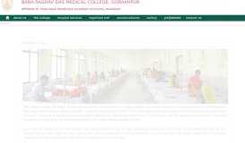 
							         Patient careOfficial website of BRD Medical College | Baba Raghav ...								  
							    