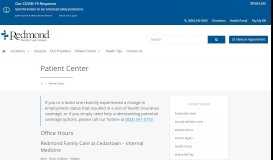 
							         Patient Center | Cartersville Medical Group								  
							    