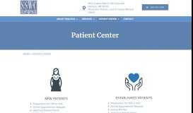 
							         Patient Center - South Sound Women's Center								  
							    