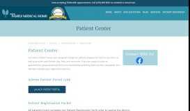 
							         Patient Center | Your Family Medical Home								  
							    