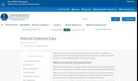 
							         Patient Centered Care | Lawnwood Medical Center & Heart Institute ...								  
							    