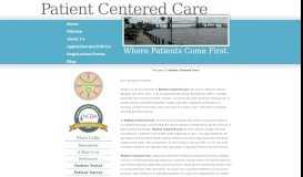 
							         Patient Centered Care of Wilmington								  
							    
