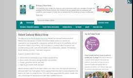 
							         Patient Centered Medical Home – Eastern Shore Rural Health System ...								  
							    