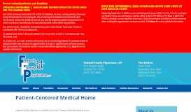 
							         Patient-Centered Medical Home - Endwell Family Physicians								  
							    