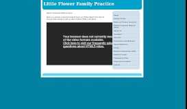 
							         Patient Centered Medical Home - Little Flower Family Practice								  
							    