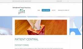 
							         Patient Central: Springforest Family Physicians Patient Engagement ...								  
							    