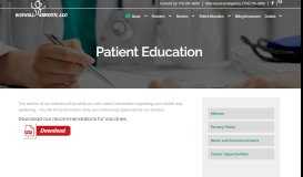 
							         Patient Education - Roswell OB/GYN								  
							    