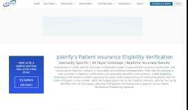 
							         Patient Eligibility Verification Portal | Patient Eligibility Verification ...								  
							    