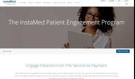 
							         Patient Engagement Program - InstaMed								  
							    