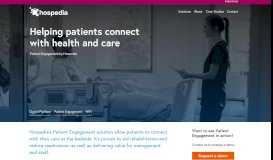 
							         Patient Engagement solutions - improve care and aid rehabilitation								  
							    