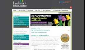
							         Patient FAQ - Larchmont Imaging								  
							    