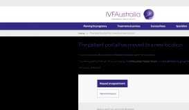 
							         Patient Feedback | Patient Portal | IVF Australia								  
							    