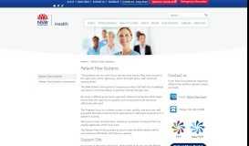 
							         Patient Flow Systems - NSW Health - NSW Government								  
							    