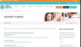 
							         Patient Forms | Arch Health								  
							    