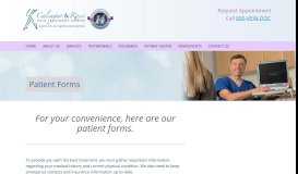 
							         Patient Forms | Calcagno & Rossi Vein Treatment Center								  
							    