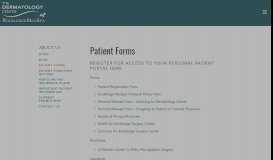 
							         Patient Forms — Dermatologist | The Dermatology Center								  
							    
