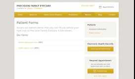 
							         Patient Forms for Precision Family Eyecare in Johnstown CO								  
							    