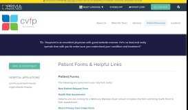 
							         Patient Forms & Helpful Links | CVFP Medical Group								  
							    